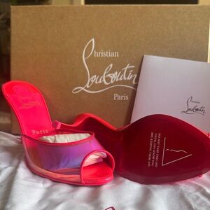 Christian Louboutin Neon Pink Heels